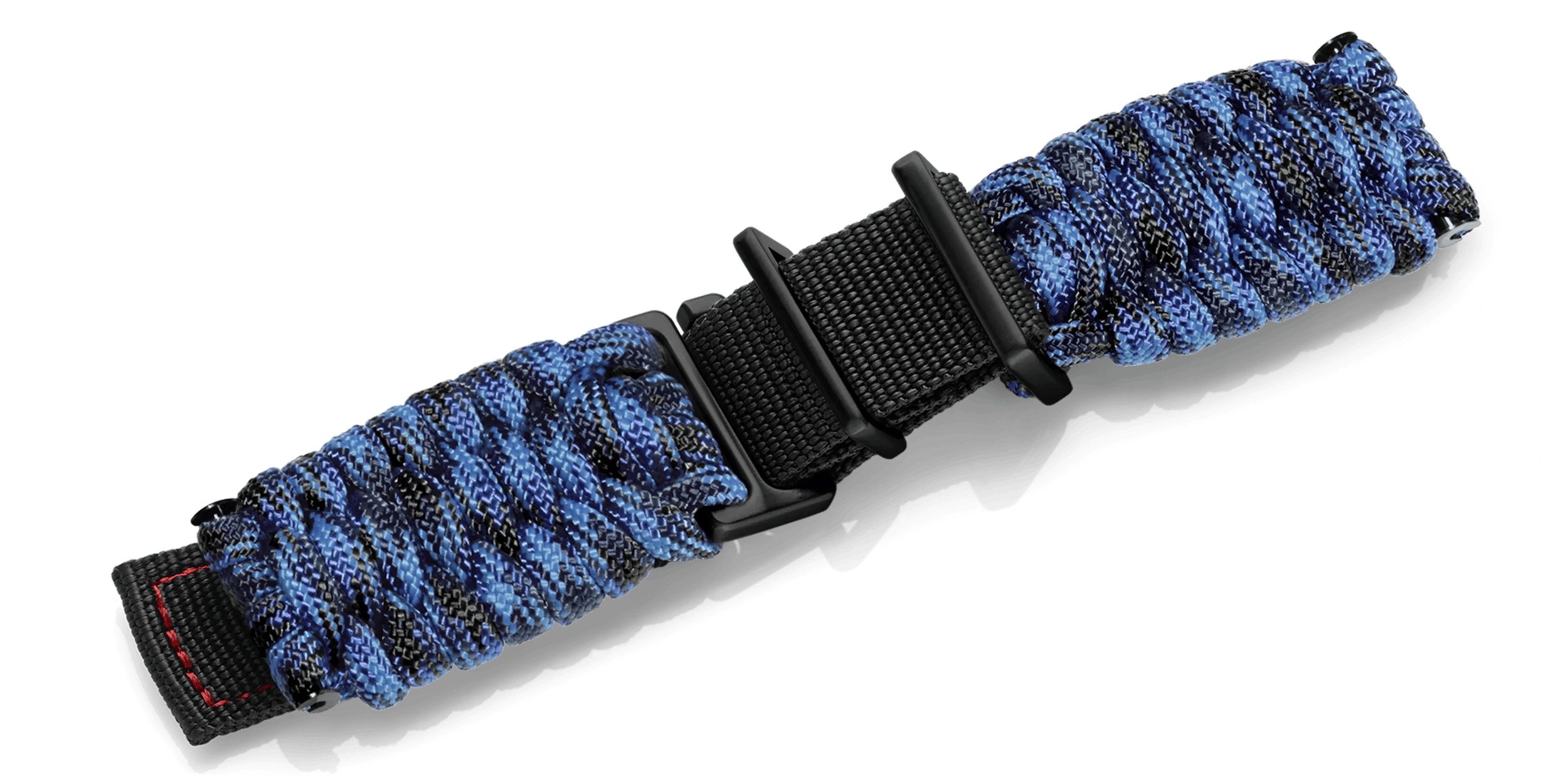Victorinox Blue Camo paracord with buckle in Blue Camo paracord 