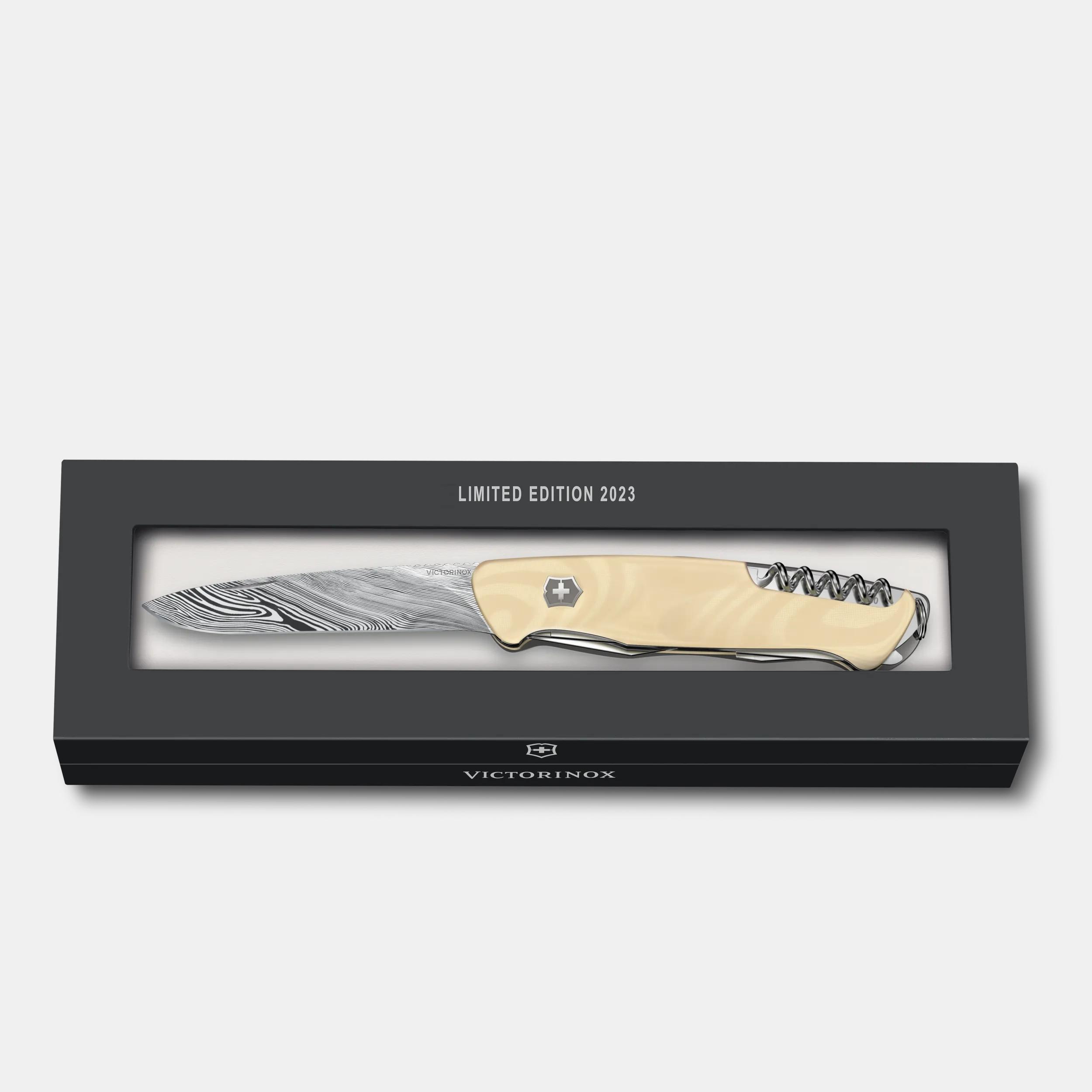 Victorinox レンジャー 55 Micarta ダマスカス リミテッドエディション
