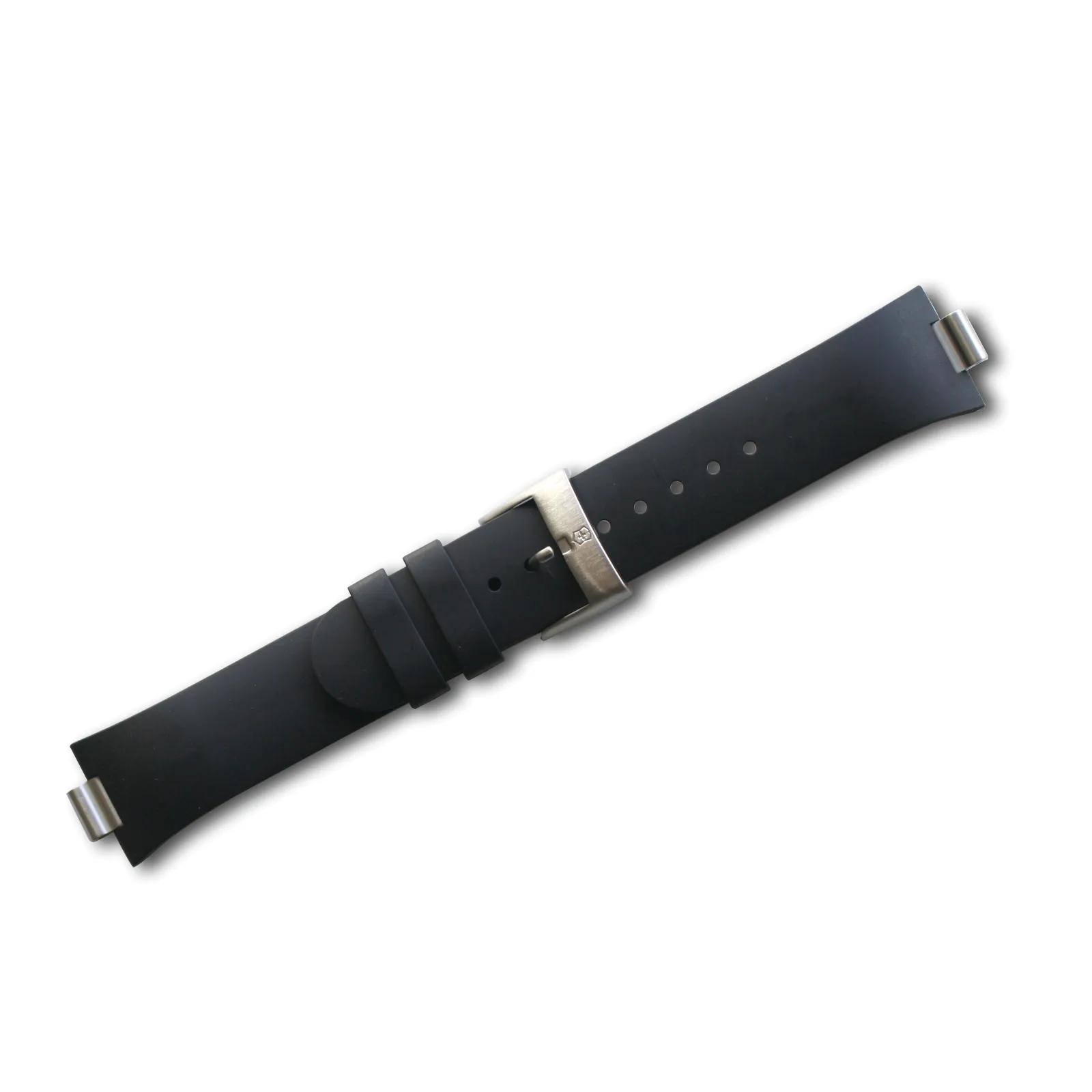 Summit XLT Chrono - Black Rubber Strap with buckle - 9.06 mm - 004416
