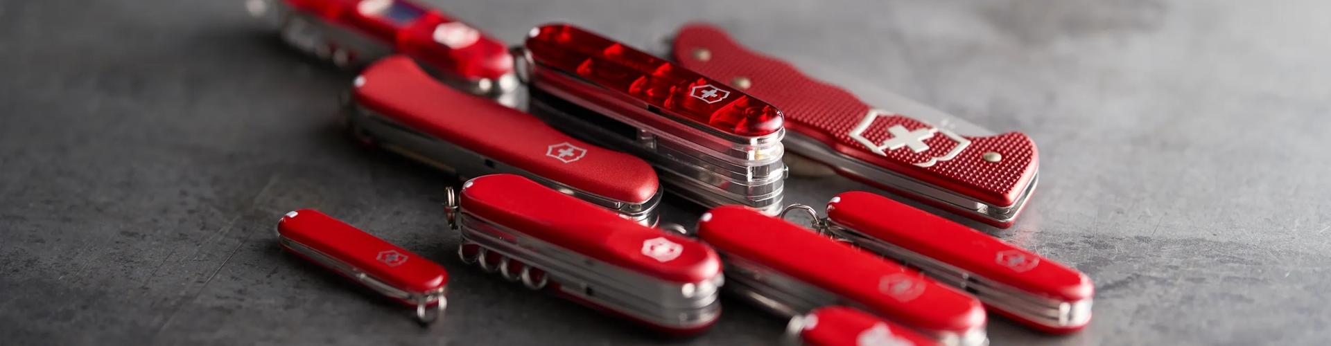 Classic Red Victorinox Pocket Knives