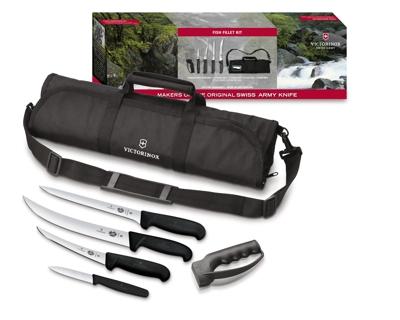 Victorinox Swiss Classic 7 Piece BBQ Set in Black - 7.4012.7-X1