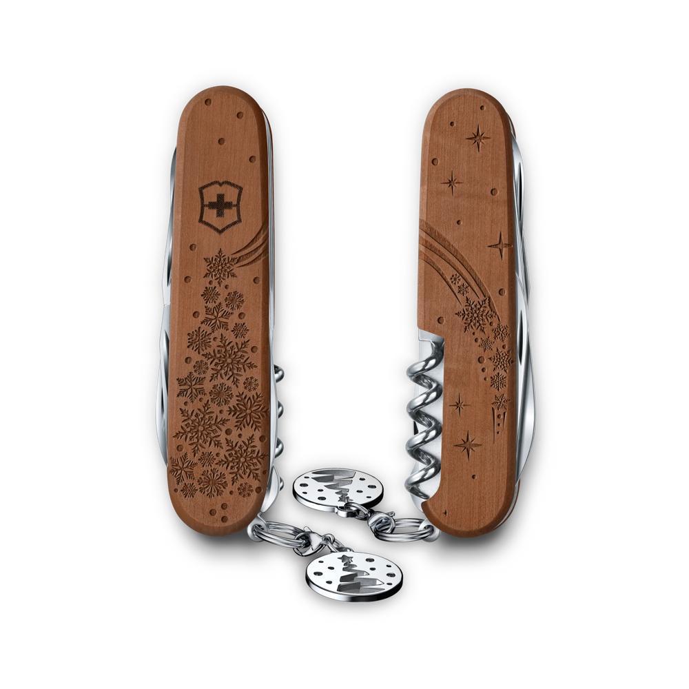 Victorinox Climber Wood Winter Magic Limited Edition 2025 em Pear