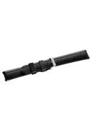 Officer's 125 Large - Black Rubber Strap with buckle - 20 mm - 003955