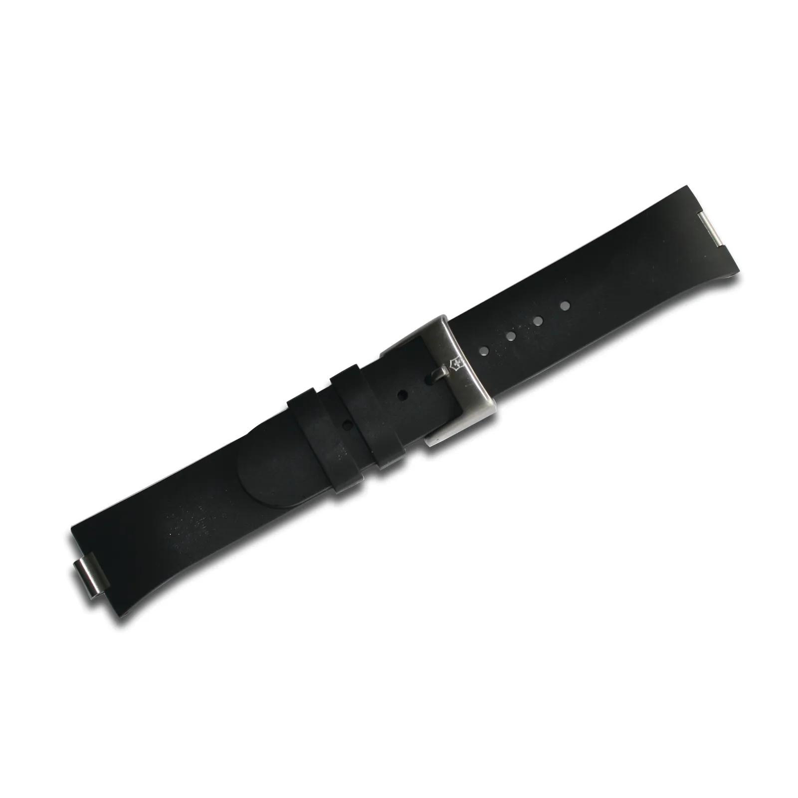 Victorinox Summit XLT 黒 Victorinox Summit XLT Chrono - Black Rubber Strap with