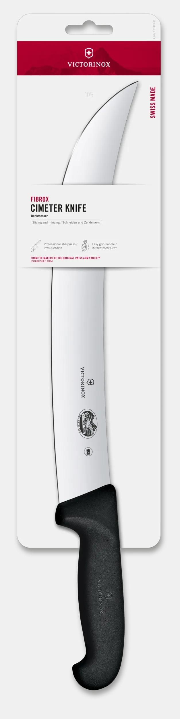 Fibrox&reg; 12&rdquo; Cimeter Knife Curved Blade - 5.7303.31