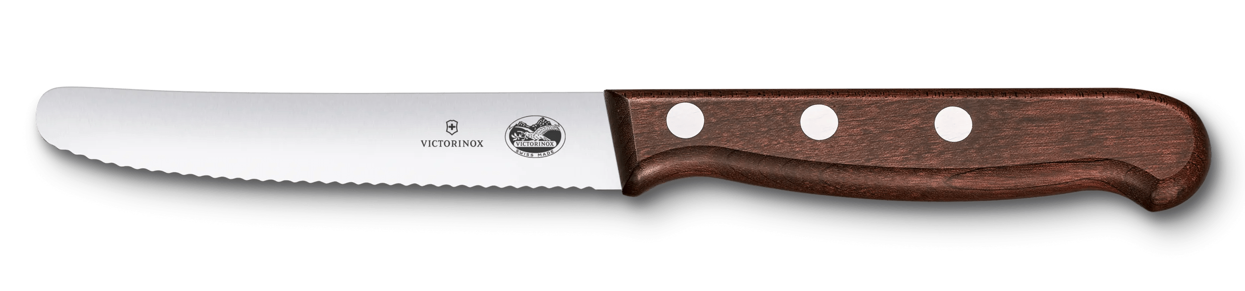 Wood Tomato and Table Knife, 4 in